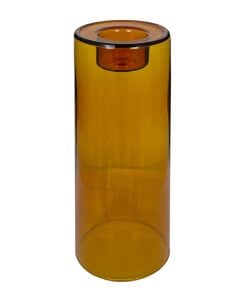 Tealight Holder Escala Amber