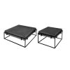 Side Table Premo Set Of 2 Graphite