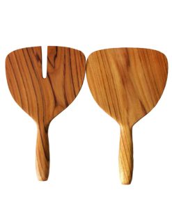 Teak Wide Serving Set