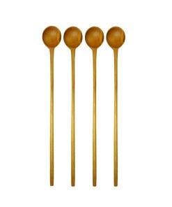 Teak Stirrers Set Of 4