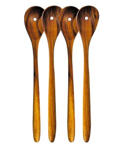 Teak Olive Spoons Set Of 4 Teak Olive Spoons Set Of 4