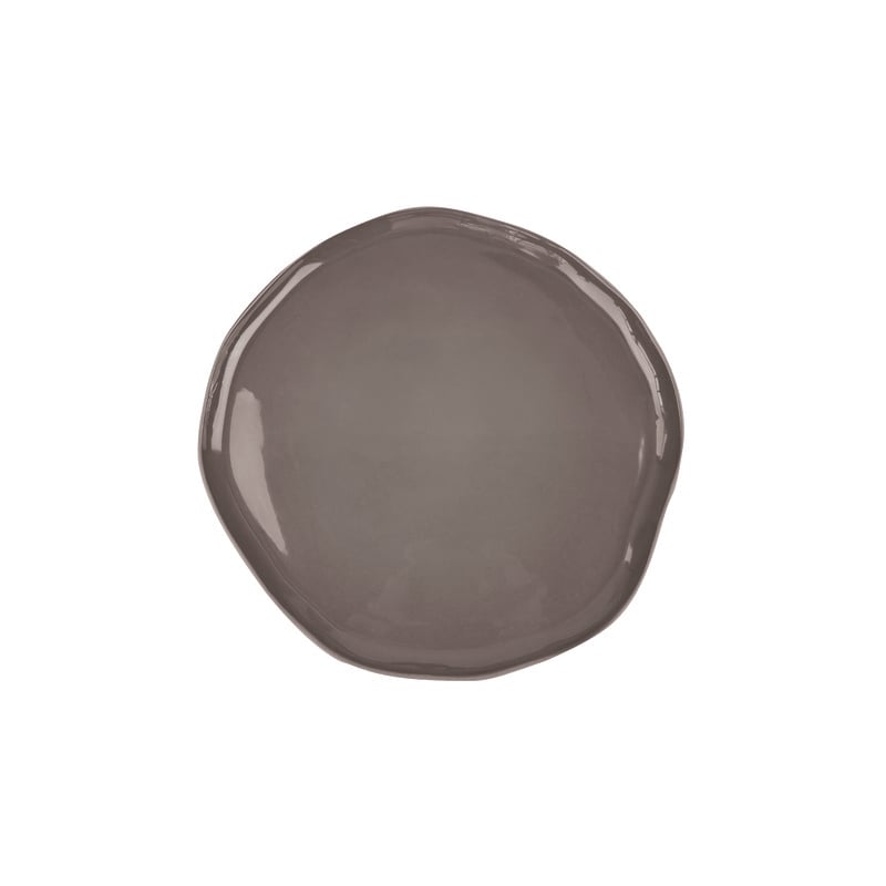 I128461 Tam Stoneware Plate Slate