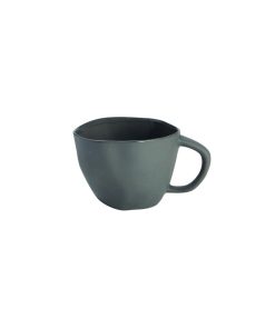 Stoneware Cappuccino Cup Slate