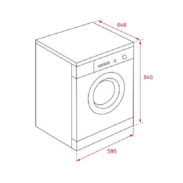 I128578-1 Teka Heat Pump Dryer 8kg