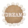Cushion Round Pompon D30