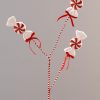 Branch W/Red-White Candies