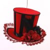 Red Black Stripped Hat