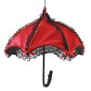 Red Black Umbrella Orn Red Black Umbrella Orn