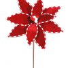 Branch Red Flower & Wht Strips