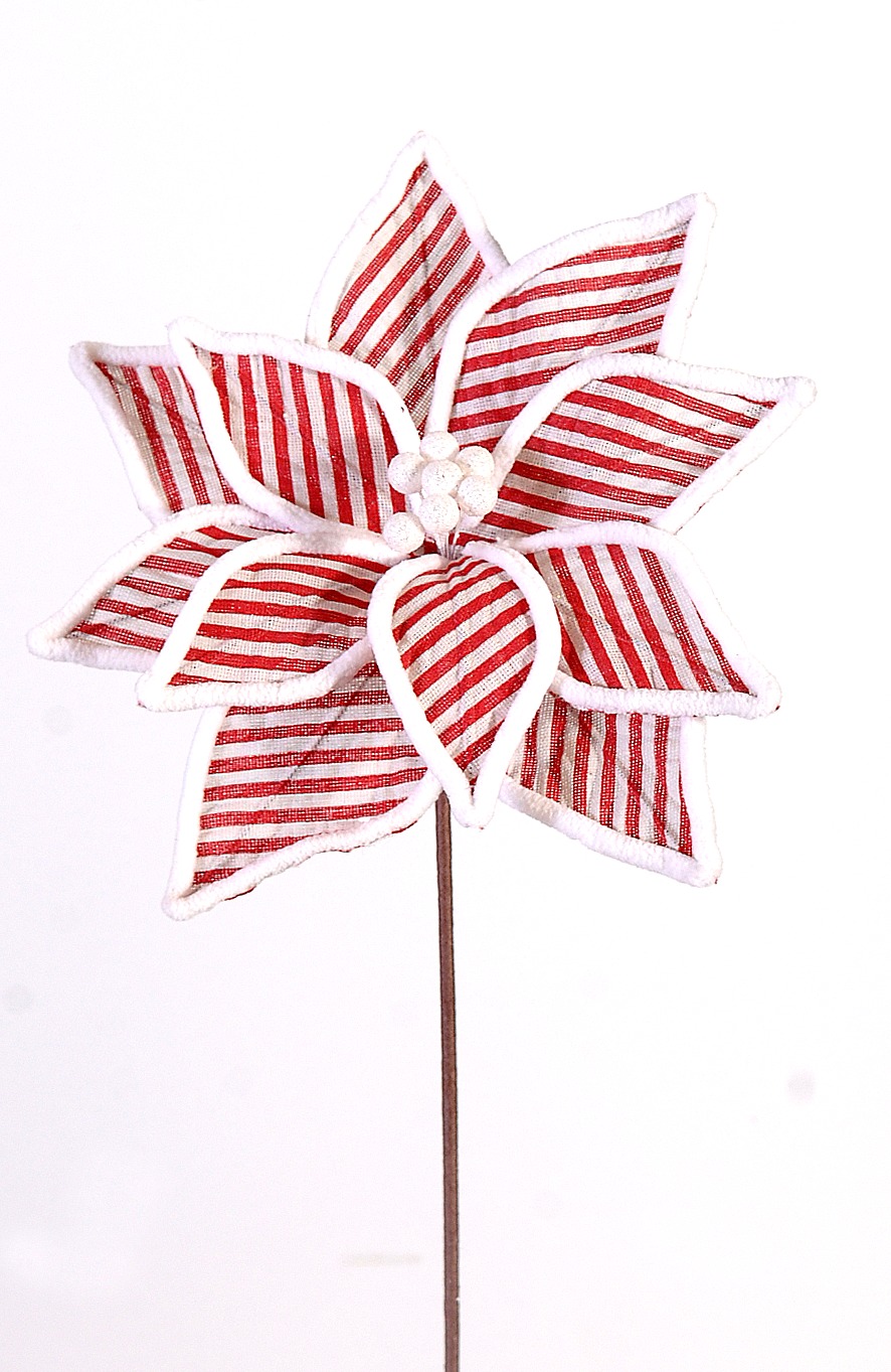 Branch W/Red & White Stripes Branch W/Red & White Stripes