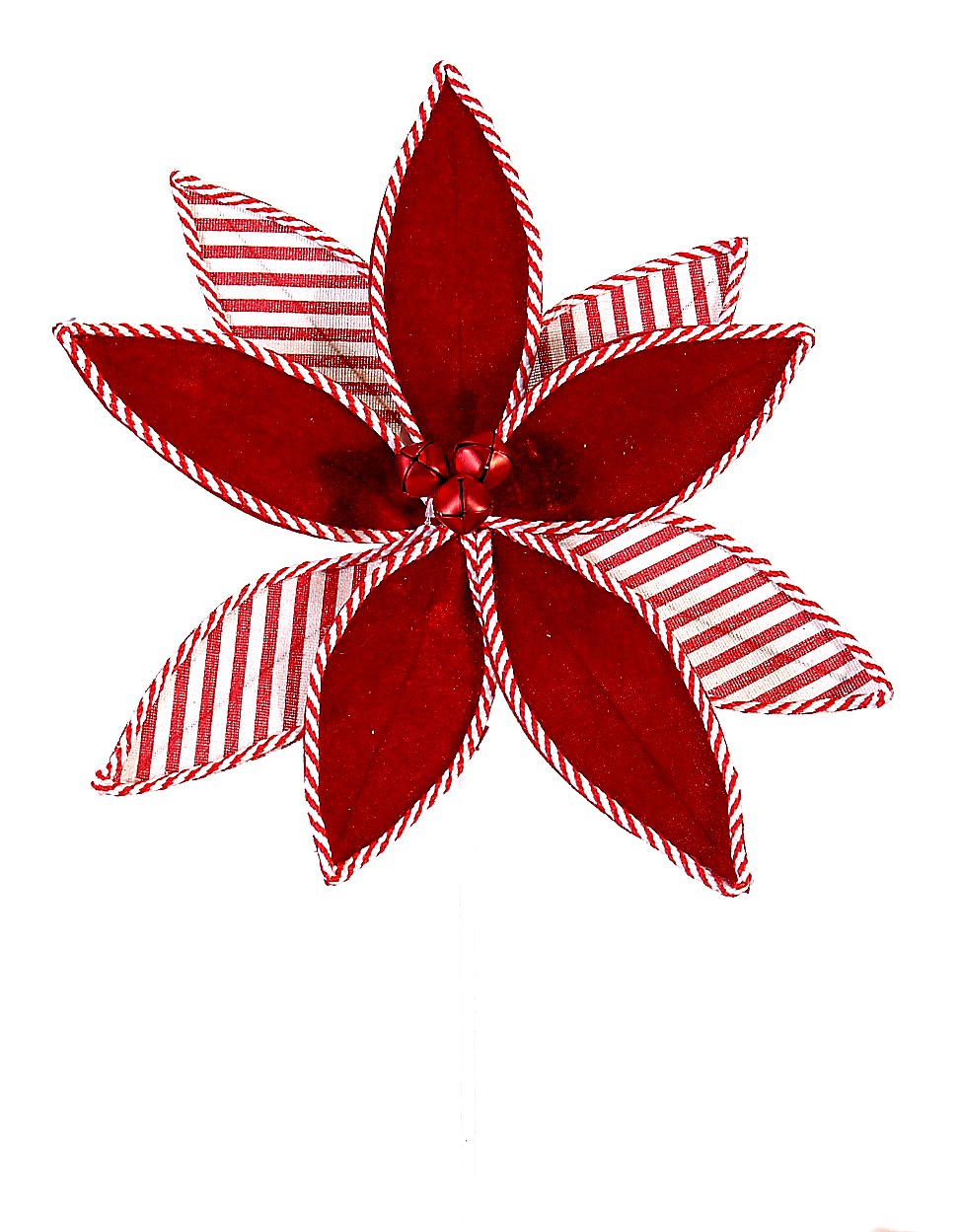 Branch Red Flower & Whstripes Branch Red Flower & Whstripes