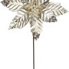 Branch W/Champagne Gold Flower Branch W/Champagne Gold Flower