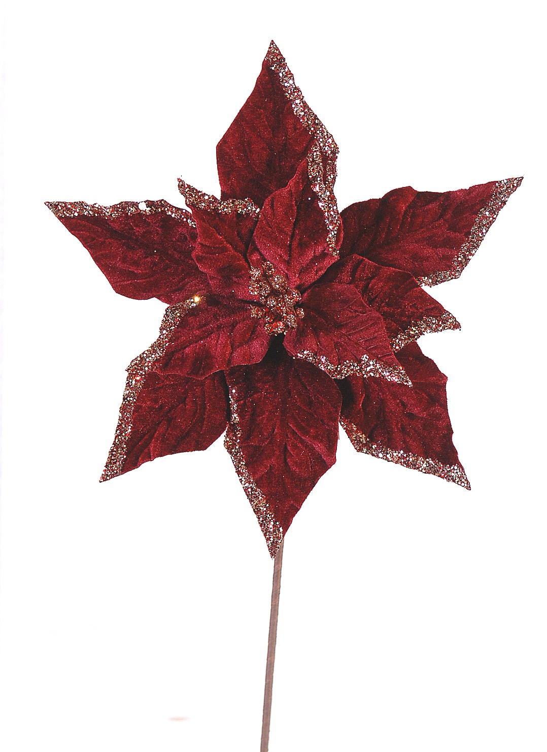 Branch W/Bordeaux Flower Branch W/Bordeaux Flower
