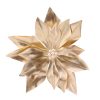 Champagne Poinsetia W/Clip