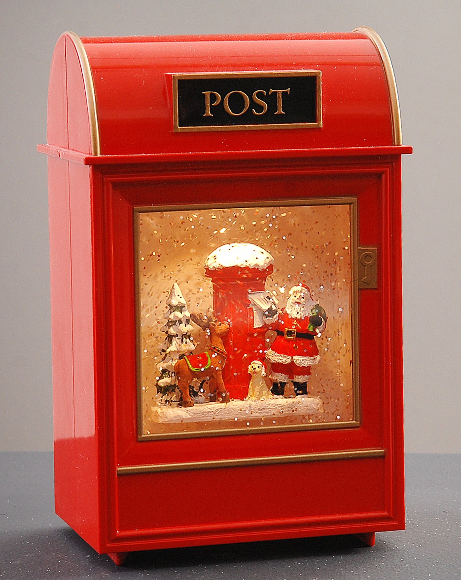 Plastic Lighted Water Mailbox Plastic Lighted Water Mailbox
