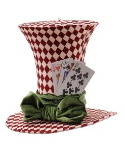 2/8-33Cm Burgundy/Cream Hat