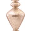 Glass Gold Finial Orn