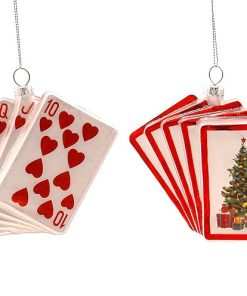 Glass Disc Orn Tree & Card