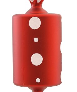 3/12-42Cm Red/White Candy Orn