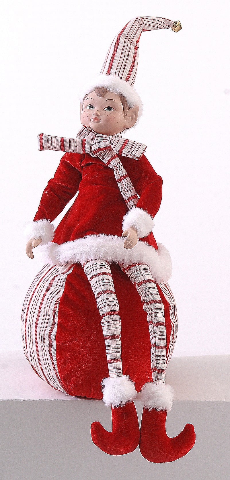 Red/White Elf On Ball Red/White Elf On Ball