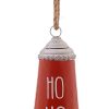 Metal Red Bell Ho Ho Ho