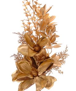 Gold Branch W/Flower