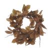 Gold Wreath W/Pinecones