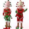 Red & Green Tree On Head Elves Red & Green Tree On Head Elves