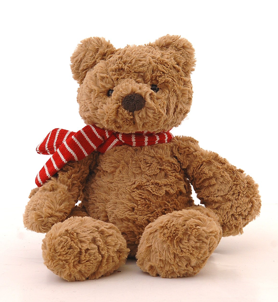 Brown Fur Bear W/Scarf Brown Fur Bear W/Scarf