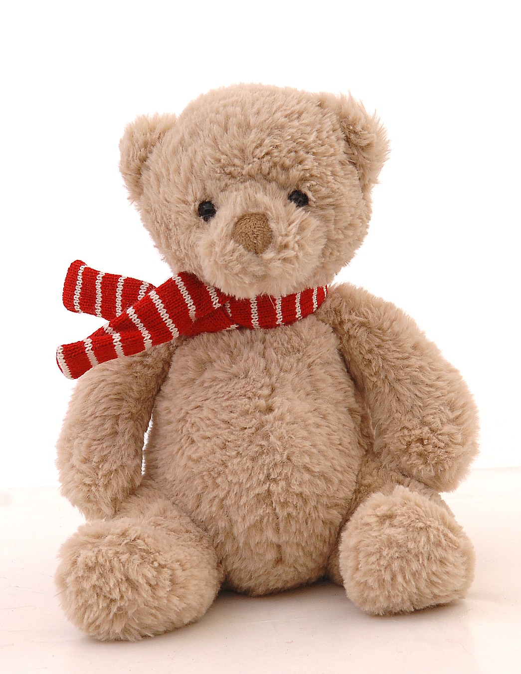 Cream Fur Bear W/Scarf Cream Fur Bear W/Scarf
