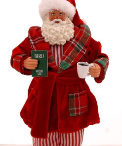 Standing Pajama Santa Claus