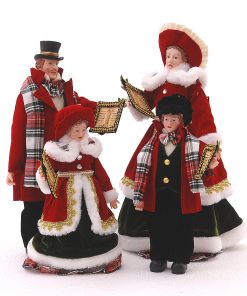 Standing Carolling Family S4
