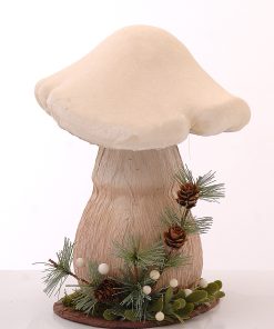 Brown-White Mushroom Wpincones
