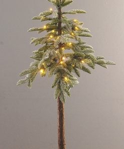 Christmas Tree W/Snow & Lights