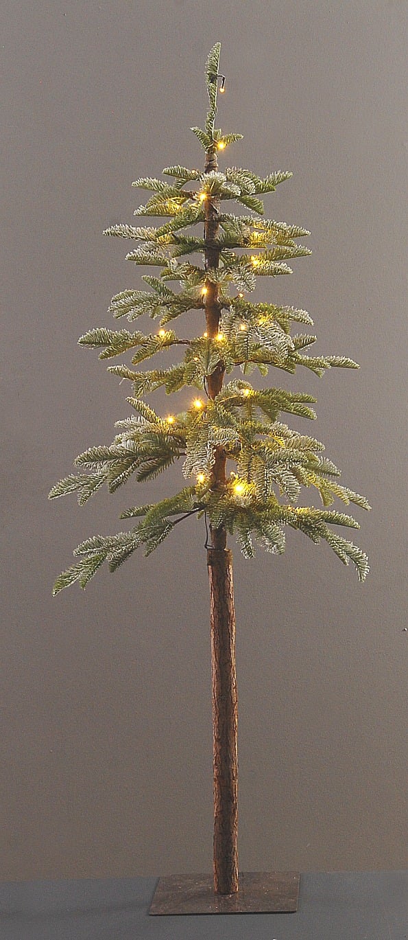 Christmas Tree W/Snow & Lights Christmas Tree W/Snow & Lights