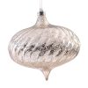 Plastic Silver Onion Orn