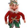 2/4-66Cm Red Green Fat Elf