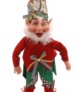 2/4-66Cm Red Green Fat Elf