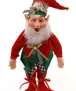 1/2-91Cm Red Green Fat Elf