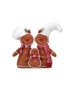 Gingerbread Family Cuddly Toy