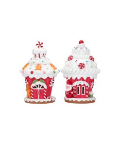 Gingerbread House 2 Ass Poly