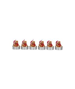 Candle Bear Tealight Set 6Pcs