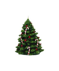 Candle Xmas Tree Green