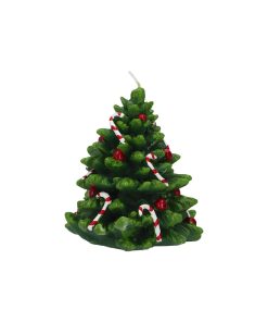 Candle Xmas Tree Green