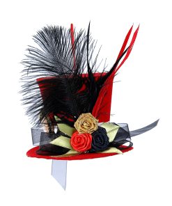 Red/Black Hat Ornament