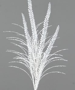 White Glittered Branch