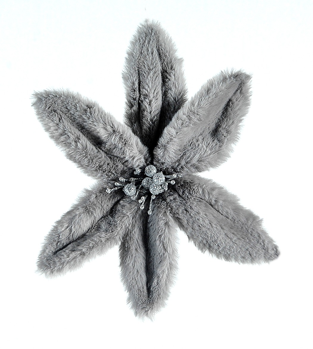 Grey Flower Decoration Grey Flower Decoration