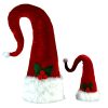 Red Velvet Santa Tree Top Hat
