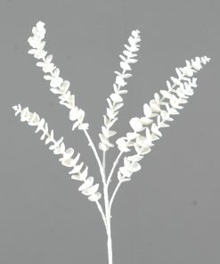 White Glittered Branch