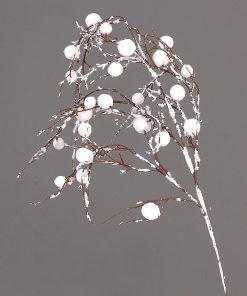White Spray W/White Balls